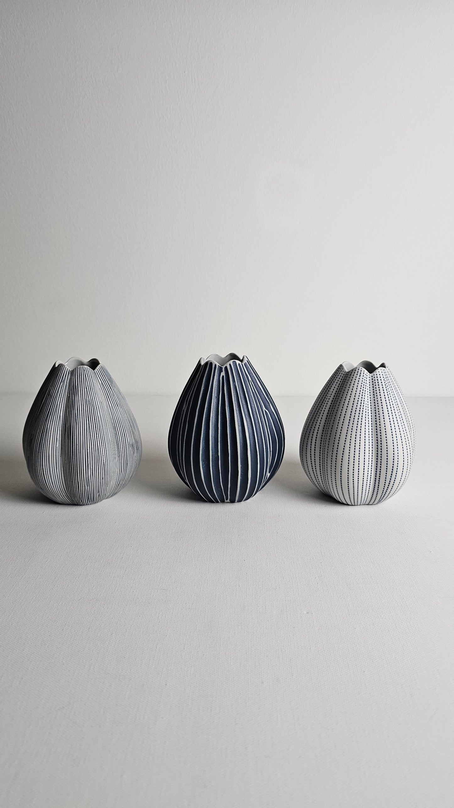 Serenity Ceramic Tulip Vase