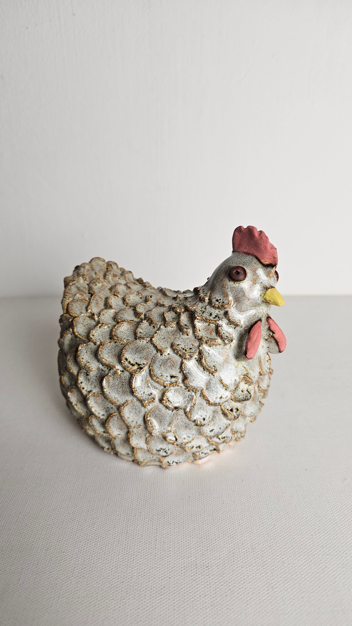 Chicken Lady Beakly Figurine