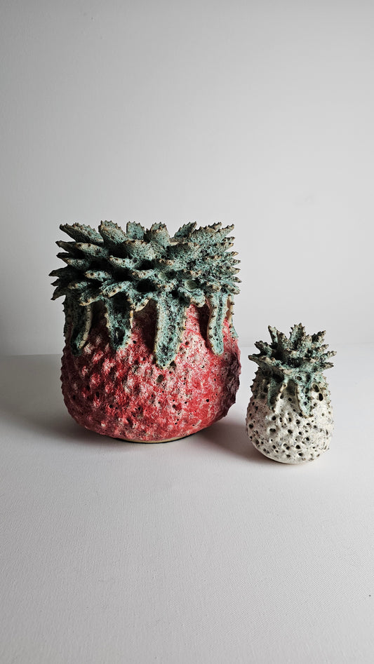 MAMA PINEAPPLE - PINK/FROTH