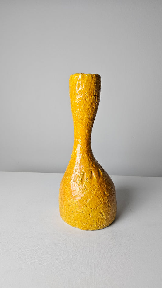 Lemon Peel Textured Vase