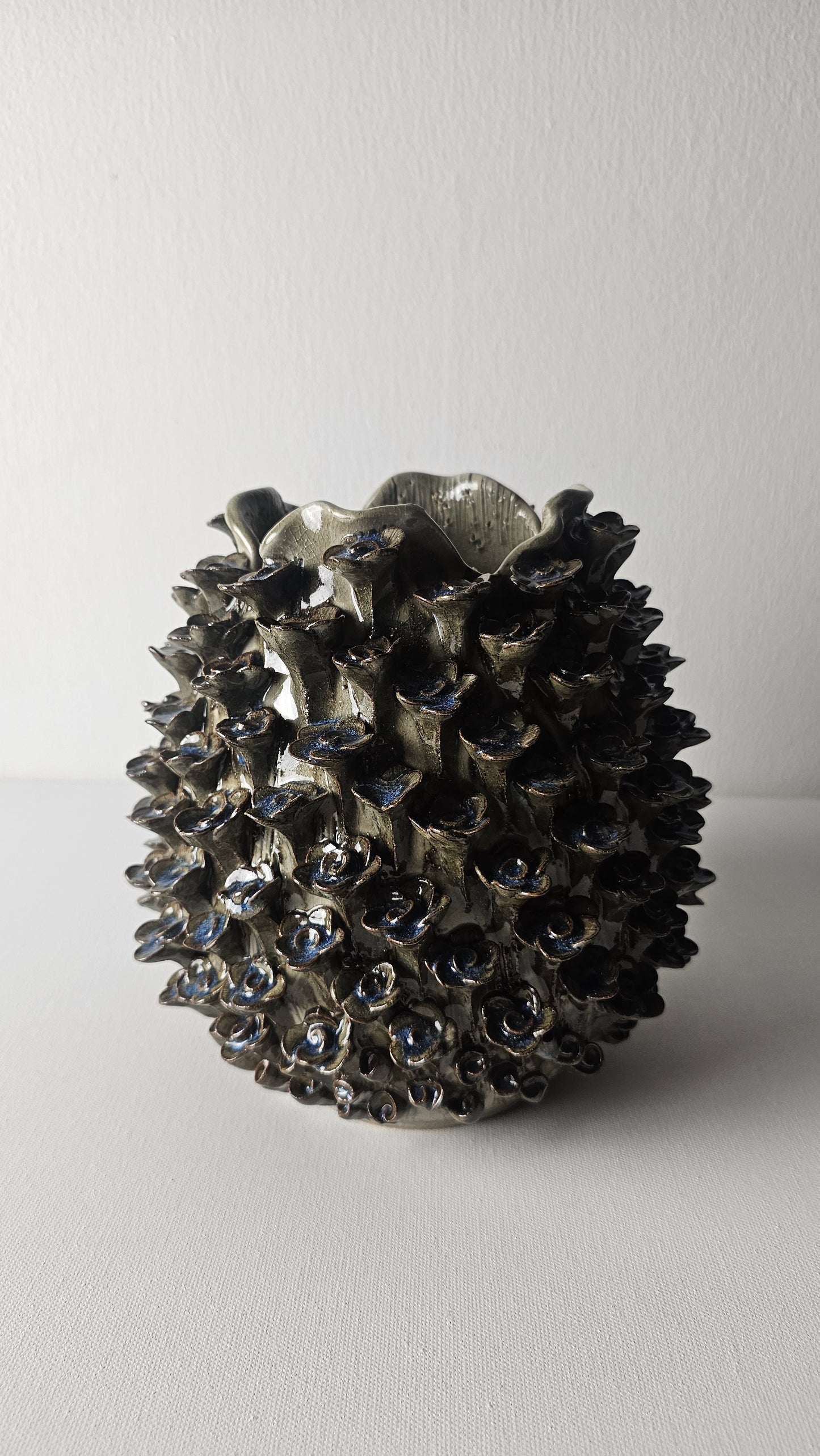 Bronze Bloom Vase