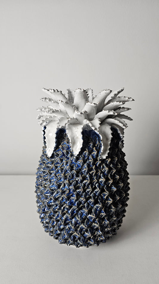 Blue Coral Crown Vase