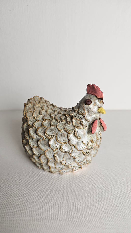 Chicken Lady Beakly Figurine