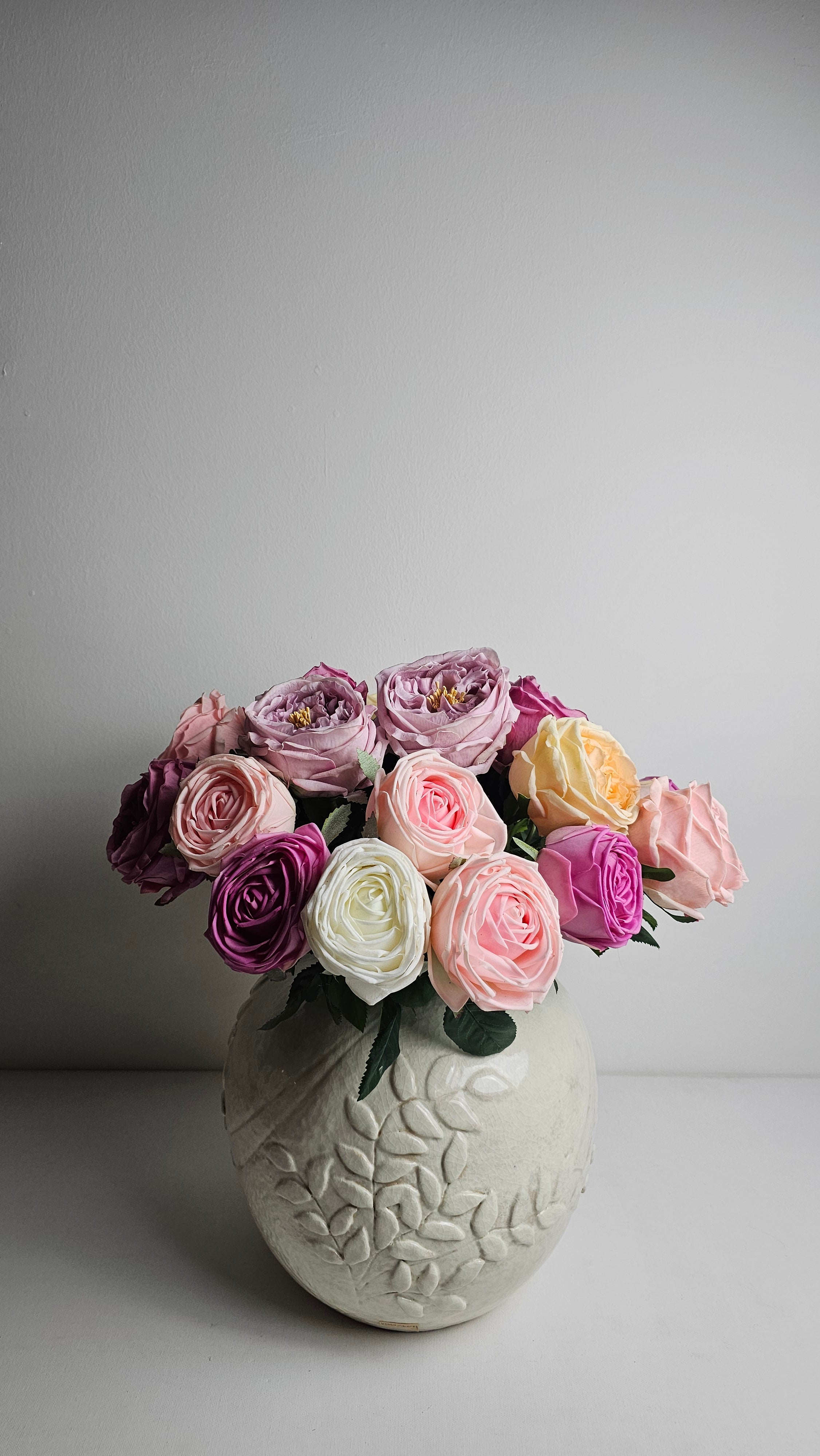 Englsih Roses Fake Chomcharm | Home Decor | Artificial Plants | English Roses – chomcharm